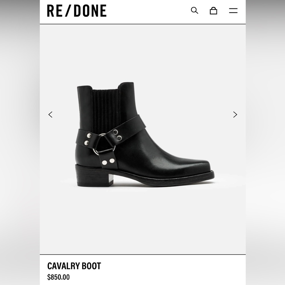 RE/DONE CAVALRY BOOT